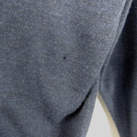 Jos. A. Bank Blue Quarter Zip Pullover Sweater Extra Large XL Preppy - Picture 6 of 6